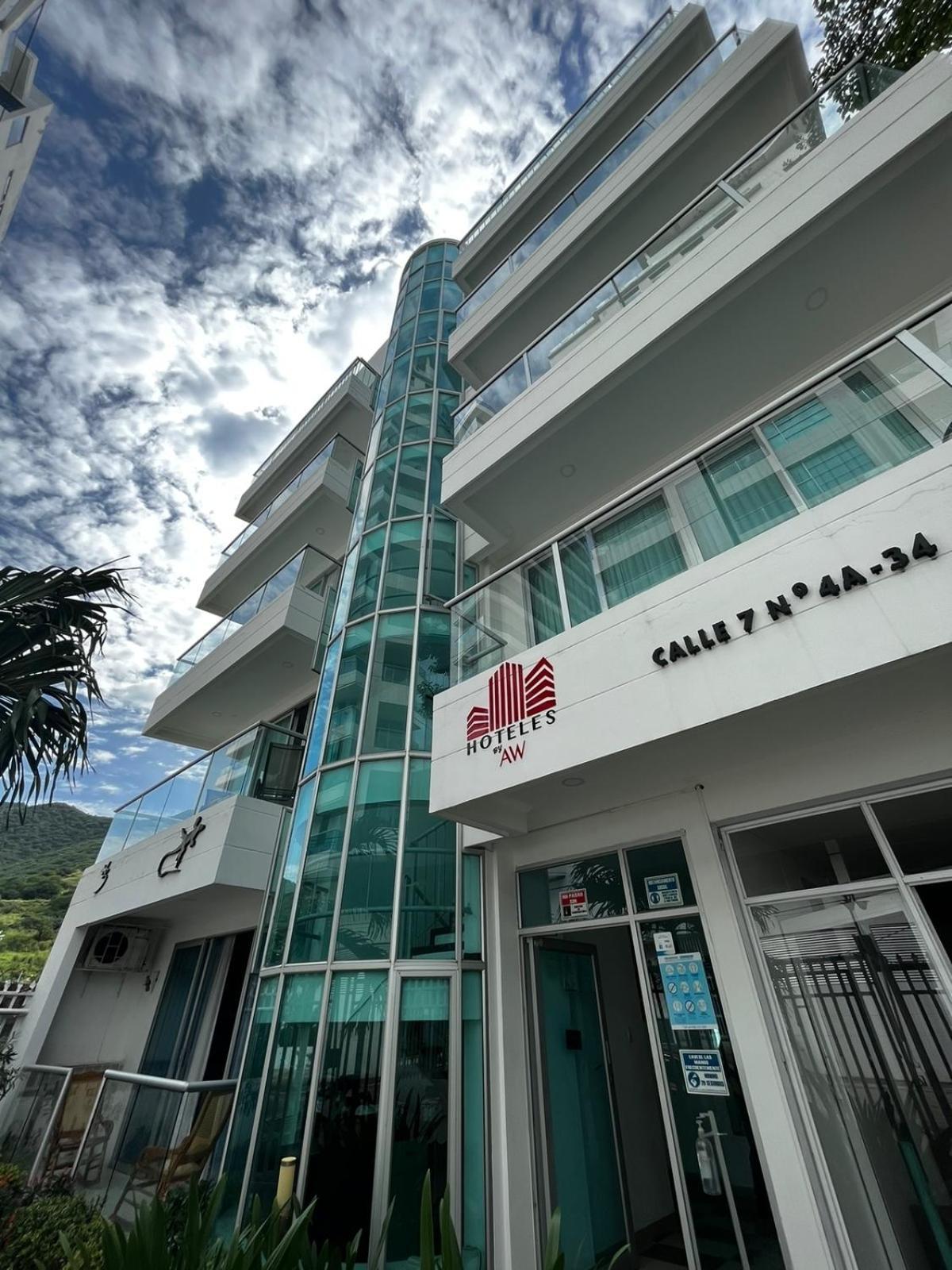 Aw Hotel Rodadero Suites Santa Marta  Exterior photo